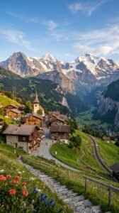 switzerland aesthetic 🇨🇭🏔️ dreamy alps & cozy europe vibes